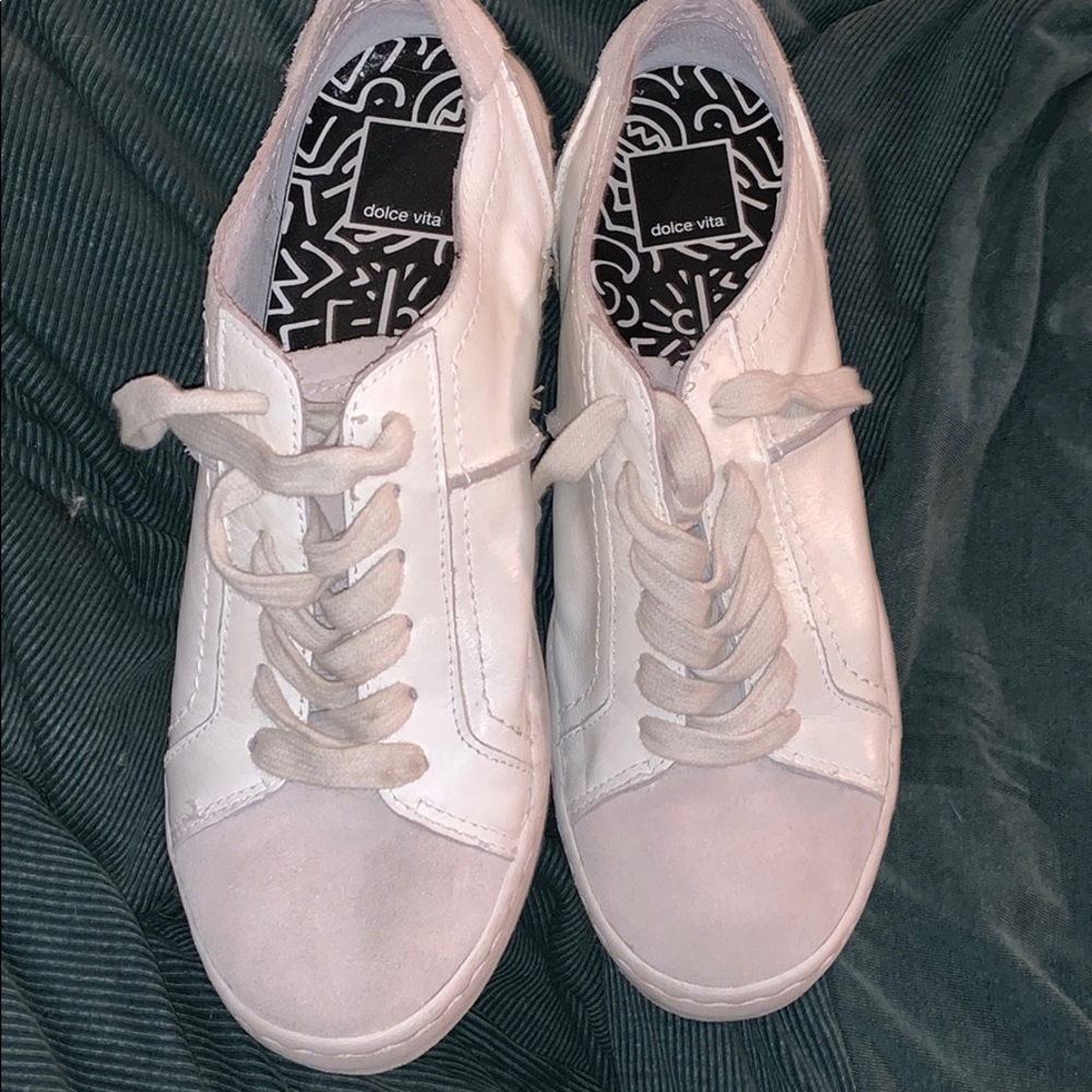 Dolce vita white sneakers